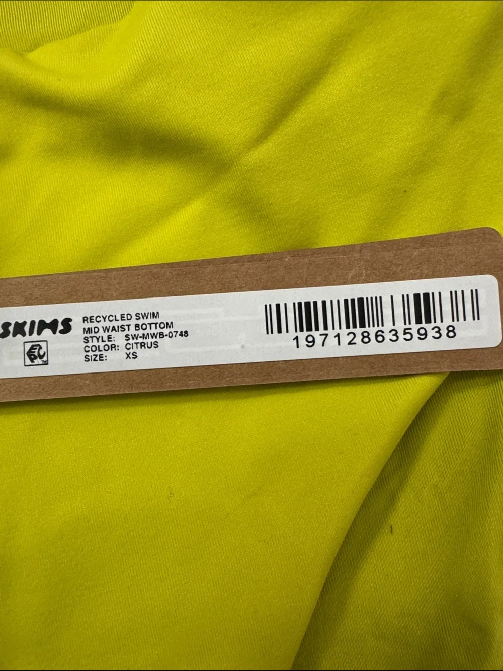 SKIMS vibrant citrus